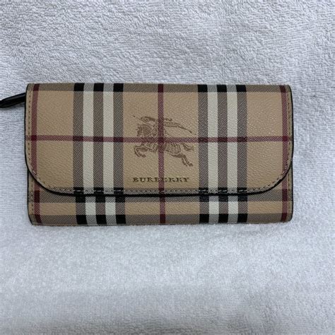 burberry mid camel harris haymarket check calfskin wallet|Amazon.com: Burberry, Pre.